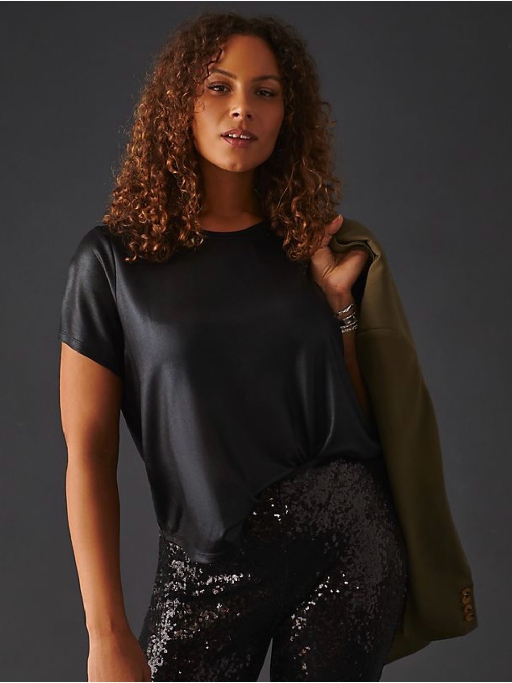 Porridge Shine Glam Tee